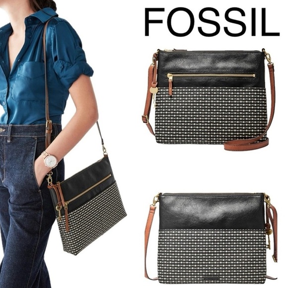 $25 (𝙇𝘼𝙎𝙏 𝘾𝙃𝘼𝙉𝘾𝙀)FOSSIL FIONA CROSSBODY - Picture 1 of 15